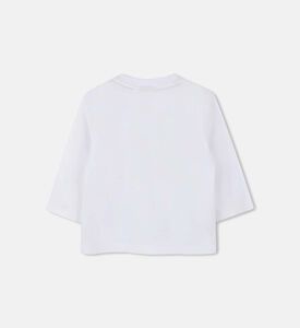 Front Logo-print Long-sleeve T-shirt