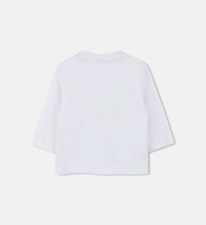 Front Logo-print Long-sleeve T-shirt