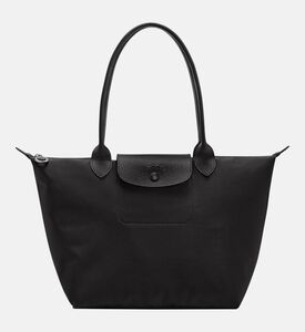 Longchamp Medium Top-handle Tote Bag, Black, Packshot View
