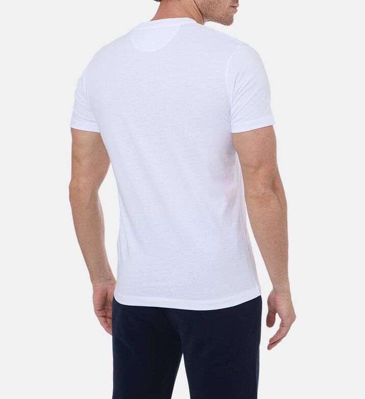 قميص باومول قطن بأكمام قصيرة