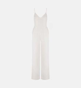 Savanna Silk Strappy Wide-leg Jumpsuit, Packshot View