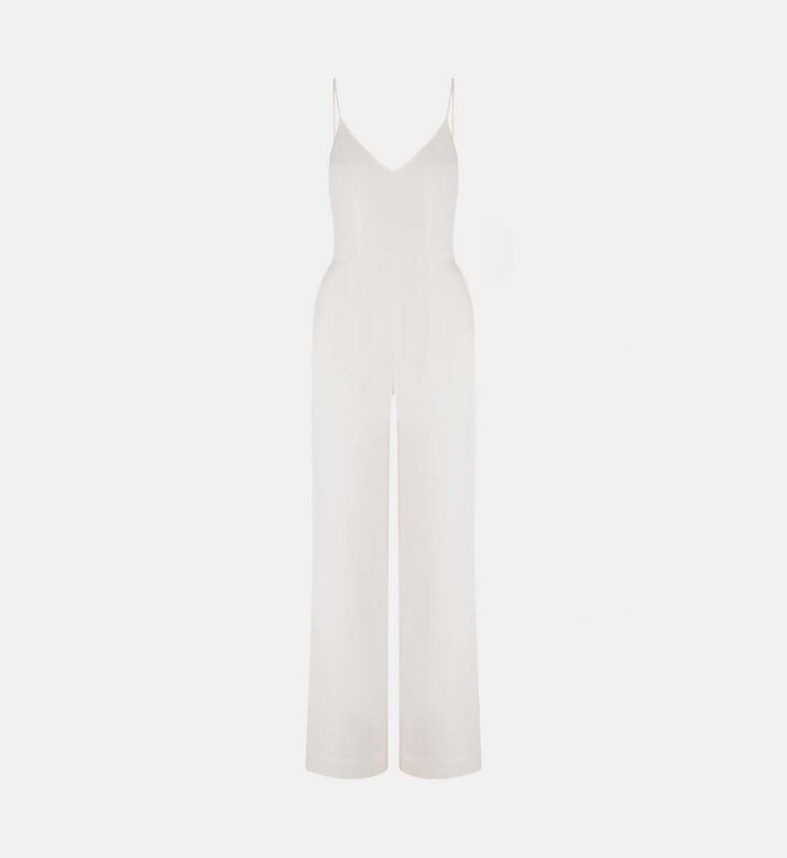 Savanna Silk Strappy Wide-leg Jumpsuit, Packshot View