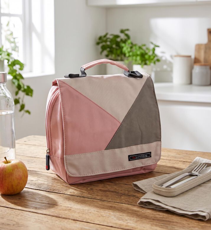 Iris Barcelona Smart Tri-colors Lunch Bag, Model View