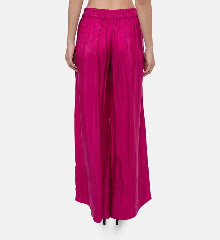 Niluu Pleats-detail Wide-leg Pants, Model View