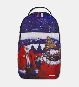 Sprayground Santa-print Shoulder Straps Backpack, Packshot View