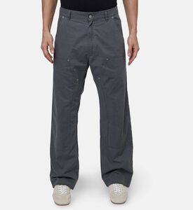 MM6 Multi Pockets Button Closure Pants, Model View