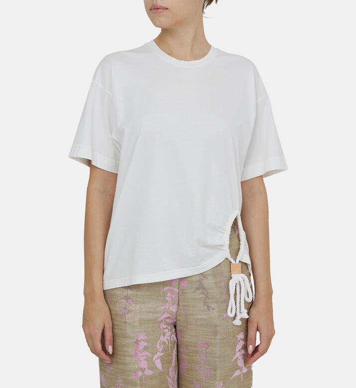 Drawstring Organic Cotton T-shirt