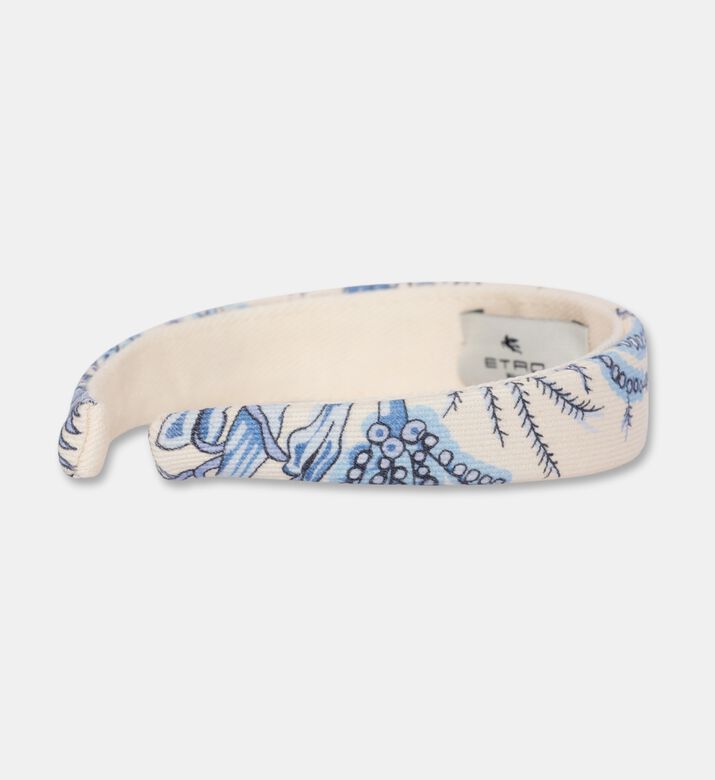 Etro Paisley-print Non-slip Headband, Light-blue, Packshot View