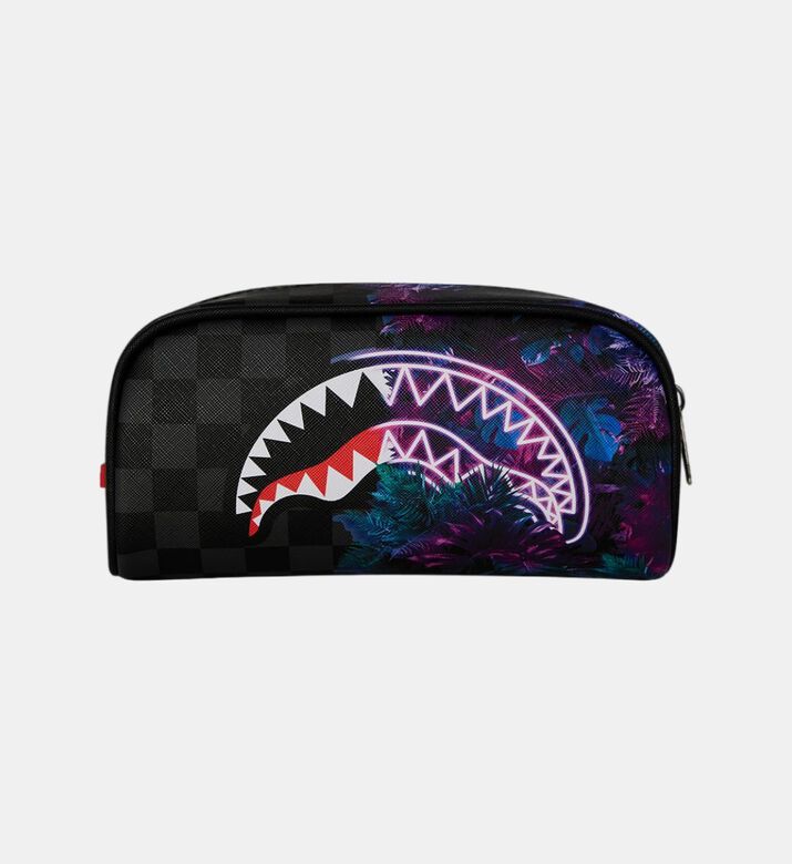 Drip Check Shark Pencil Pouch
