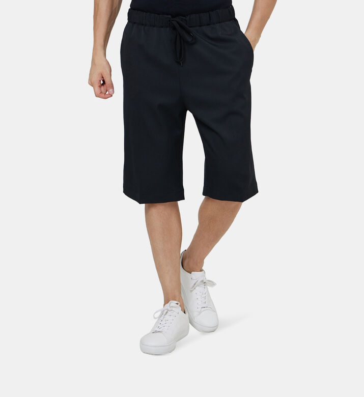 شورت بخصر مطاطي برباط