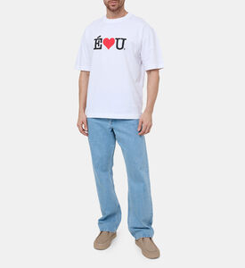 تيشيرت غرافيك بأكمام قصيرة