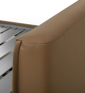 Carmen Leather Headboard Bed