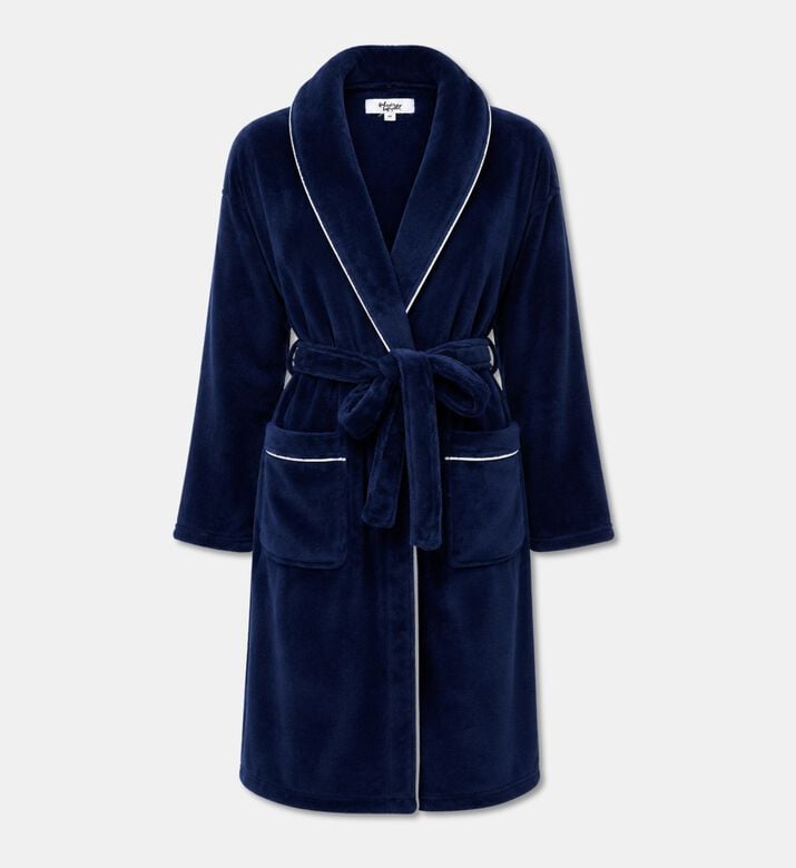 Galeries Lafayette Plush Belted Bathrobe, Packshot View