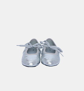 حذاء باليه إيريكا برباط وخطوط خارجية