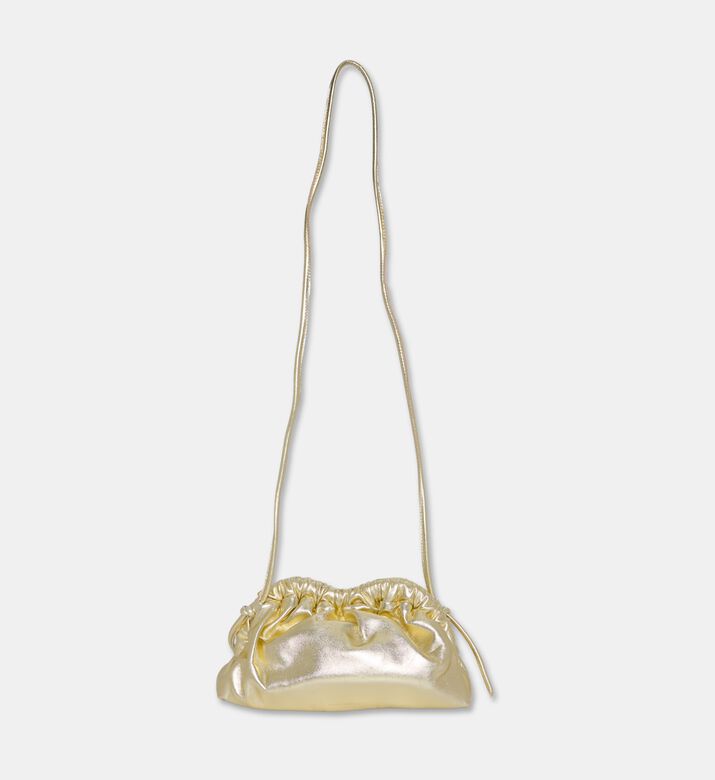 Mansur Gavriel Bag Mini Cloud Clutch, Gold, Packshot View