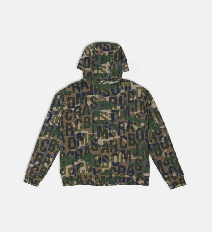 Hooded Organic Cotton Fleece Cardigan Hooded Organic Cotton Fleece Cardigan