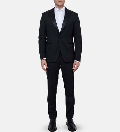 Drawstring Waist Straight-leg Trousers