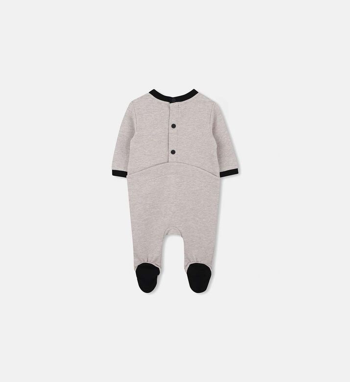 طقم بيجامة قطن بخصر مطاطي