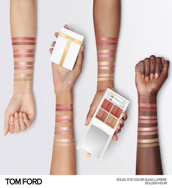 Tom Ford Eye Soleil Quad Lumiere 01, Golden-hour, Packshot View