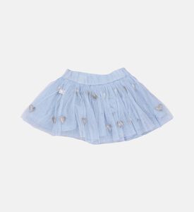 قلوب مطرزة تنورة صغيرة