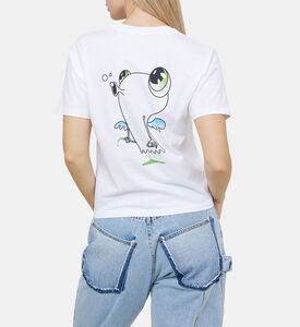 Edgar Plans Sketchbook Crop Top Edgar Plans Sketchbook Crop Top