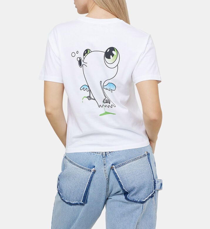 Edgar Plans Sketchbook Crop Top Edgar Plans Sketchbook Crop Top