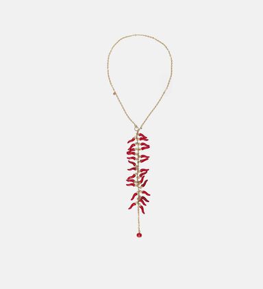 Red Pepper Charms Necklace