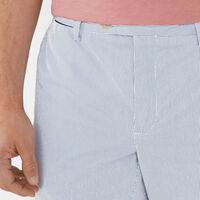 Cotton Striped Bermuda Shorts