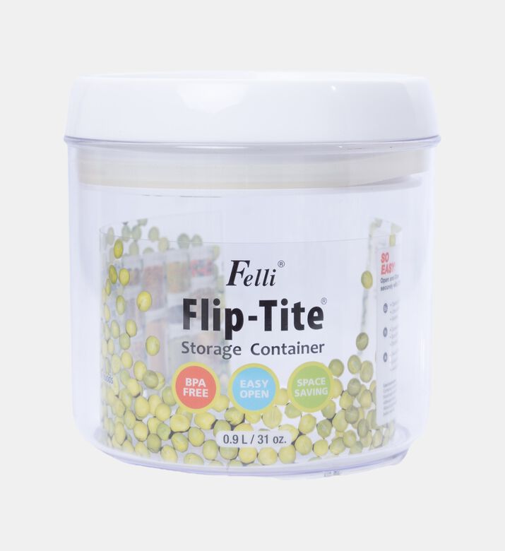 Plastic Round Food Keeper- 1 L