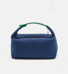 Hermes Preowned Hermes Marine Canvas Large Bride-a-brac Pouch, Packshot View