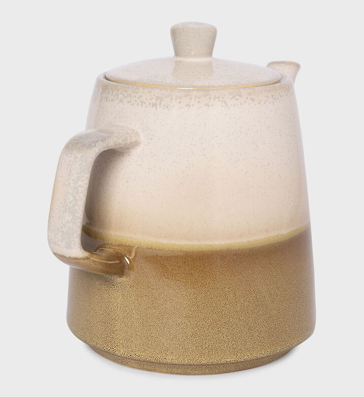 Gusta Earthenware Retro Teapot 1l, Packshot View