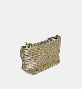 Rhinestone-embellished Shoulder Bag