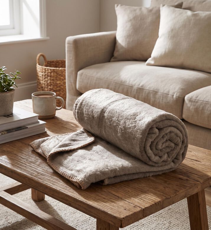Home Deco and More Acro Cotton Acrylic Throw, Packshot View