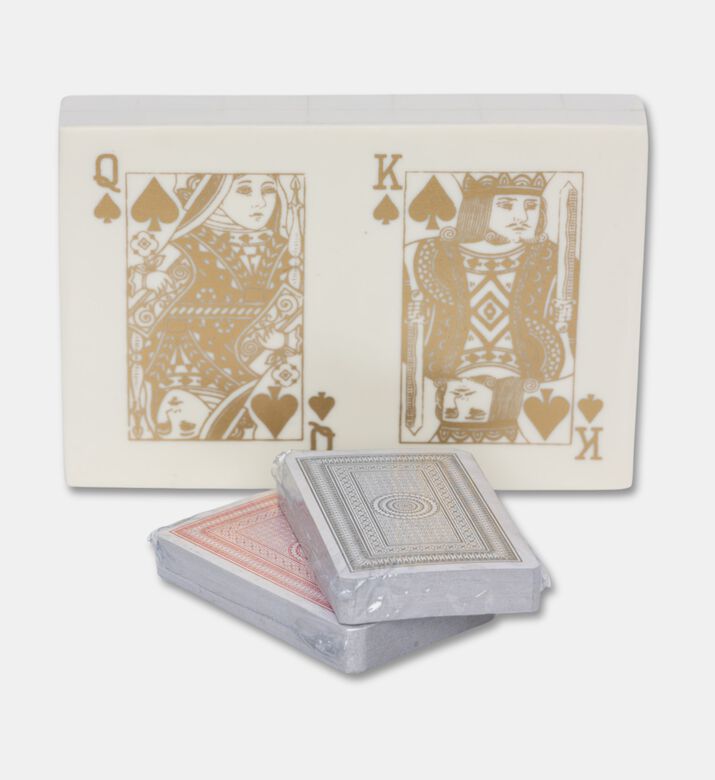 Home Deco and More Double Card Storage Box, Packshot View