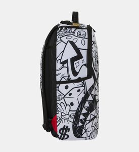 Sprayground Backpack Astro Marker Doodle, Packshot View