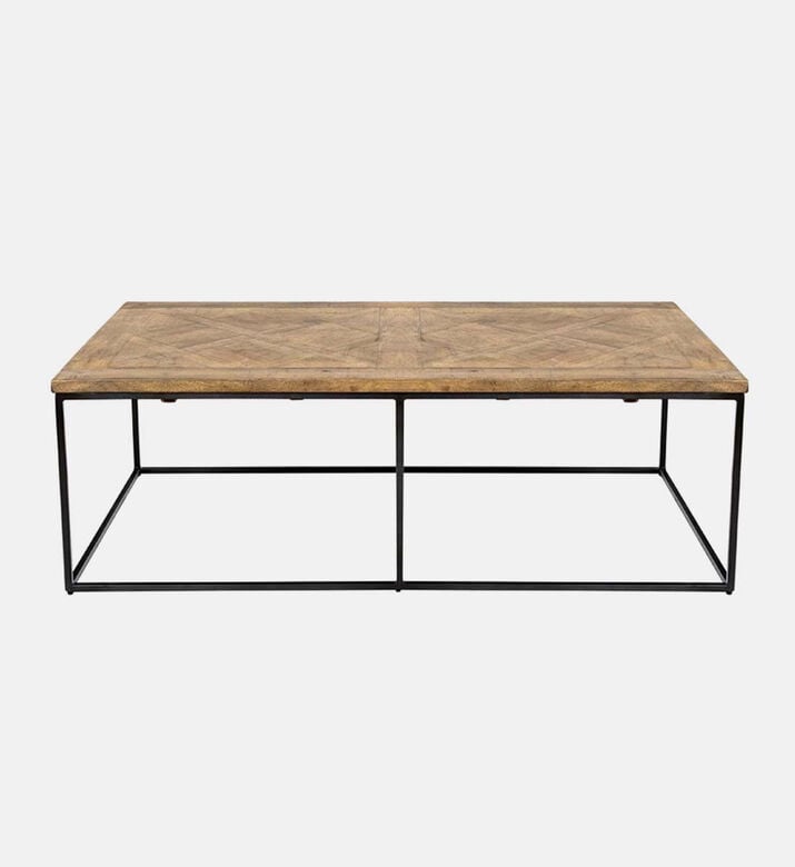 Home Deco and More Square Pipe Legs Coffee Table Parq, Packshot View