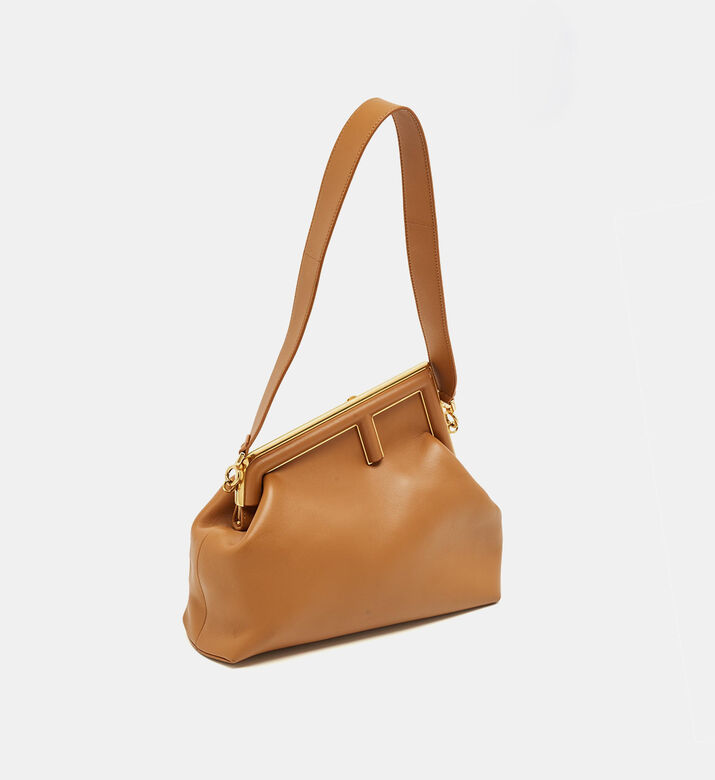 Fendi Preowned Fendi Brown Medium First Shoulder Bag, Packshot View