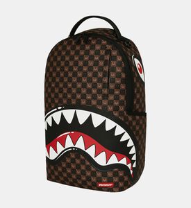 Sprayground Backpack Brown Check Paris, Packshot View