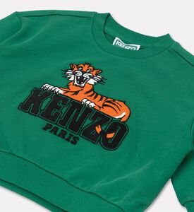 Kenzo Cotton Logo-embroidery Long-sleeve Sweatshirt, Packshot View