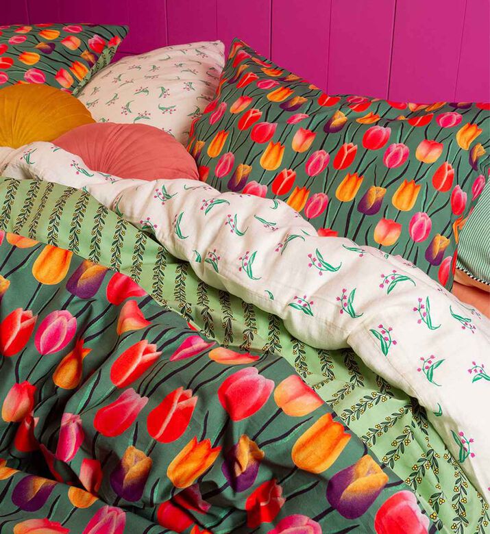 Tulip Field Bed Set 200x220 Cm