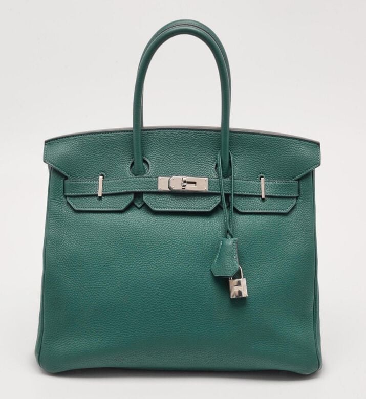 Hermes Preowned Hermes Birkin Togo Leather Top Handle Bag, Packshot View