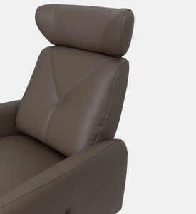 Mezzo Manual Leather Recliner Arm Chair