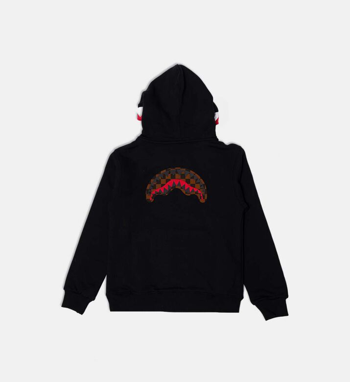 Sprayground Shark Tooth Liner Pullover Hoodie, Black, 12y, Packshot View