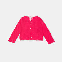 Junior Girl Crochet Cardigan