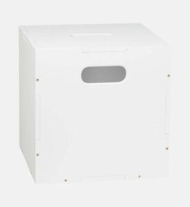 Kids Wood Wheeled Cube Storage