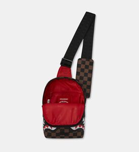 Sprayground Checkered-print Sling Backpack, Packshot View