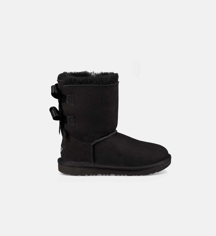 Baily Suede Leather Bow Boots