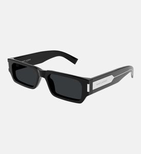 Thick Rectangular Dark Lenses Sunglasses 54