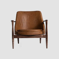 Luxor Oak Wood Arm Chair