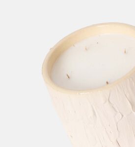 شمعة معطرة كبيرة بتصميم خارجي ذائب